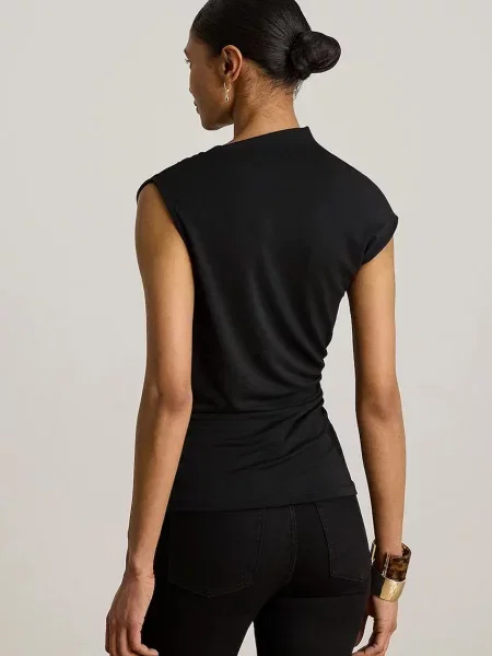 Lauren Ralph Lauren top črna