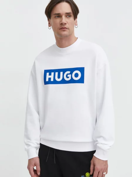Palton Hugo Blue alb