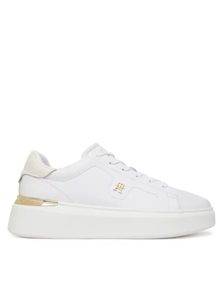 Sneakersy Tommy Hilfiger białe