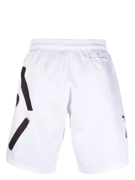 Raštuotos su raišteliu šortai Philipp Plein
