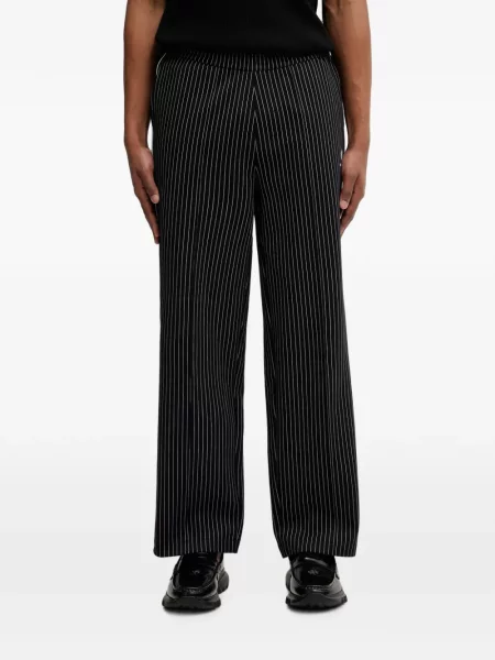 Pantaloni Fred Perry cu imagine alergare negru