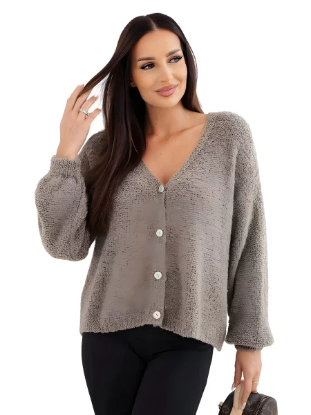Lumera Kardigán Valerie tmavošedá