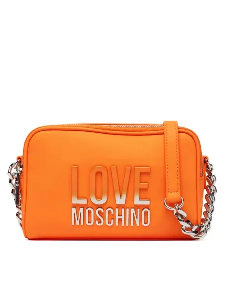 Ročna torba LOVE MOSCHINO oranžna