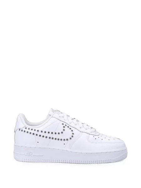 Φλοράλ μπλούζα Nike με απλικέ με ψηλή μέση μαύρο