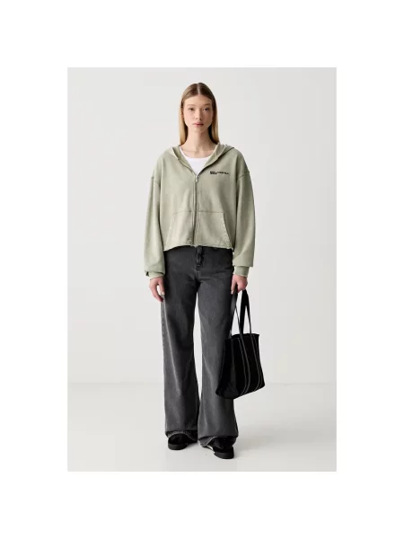 Karl Lagerfeld Jeans bluza oversize zielona