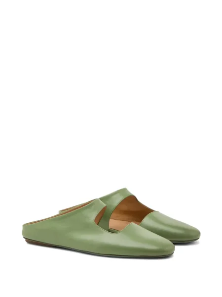 Papuci tip mules Marsell verde