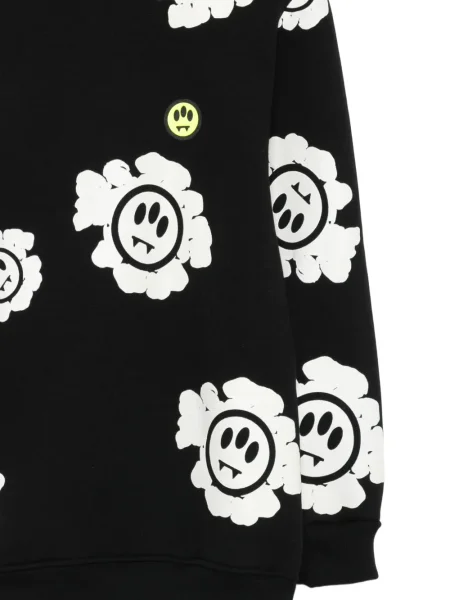 Bluza z kapturem dziecięca Barrow czarna