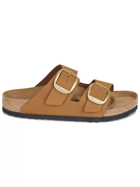 Šľapky Birkenstock s prackou hnedá