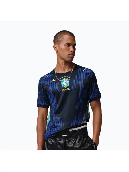Tricou de fotbal pentru bărbați Nike Brazil Stadium Away Soccer Replica