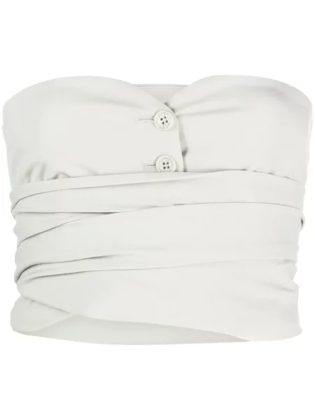 Cropp top Philosophy Di Lorenzo Serafini gri