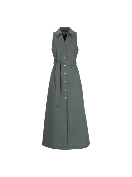 Sukienka koszulowa Woolrich zielona