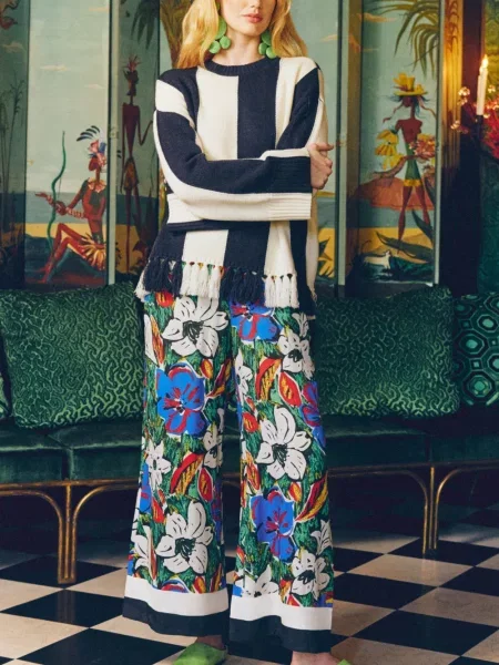 Pantaloni Simon Miller verde