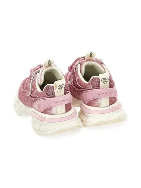 Sneakersy dziecięce Monnalisa różowe