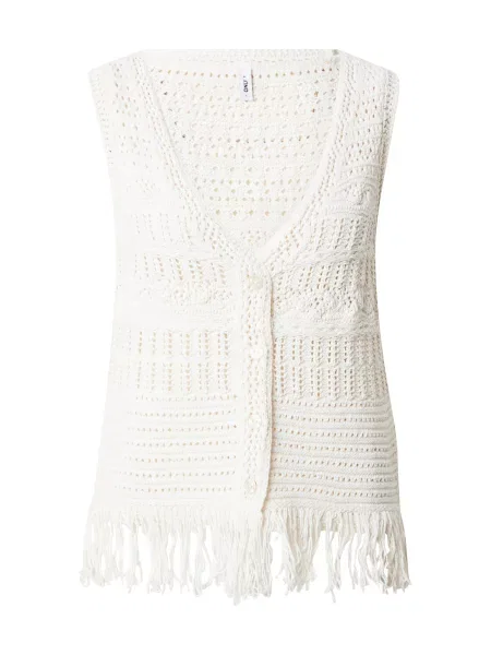 ONLY Vestă ONLALIX ecru