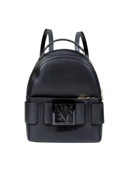 Armani Exchange plecak mały gładki czarny