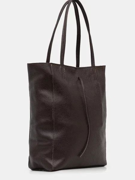 Шкіряна сумочка Answear.LAB коричневий