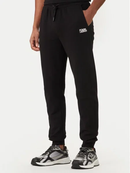 KARL LAGERFELD Pantaloni trening negru