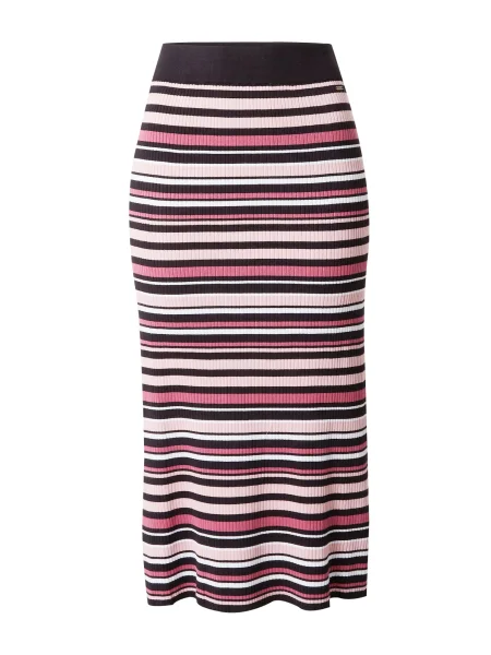 Pepe Jeans Fustă TIFFANI roz / roz negru