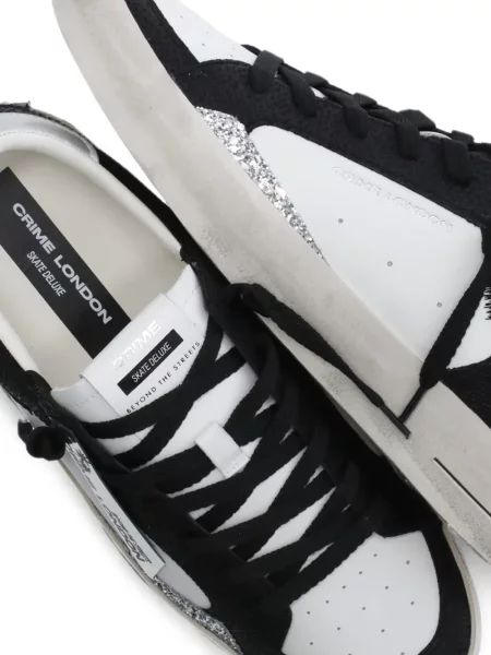 Sneakerși Crime London alb