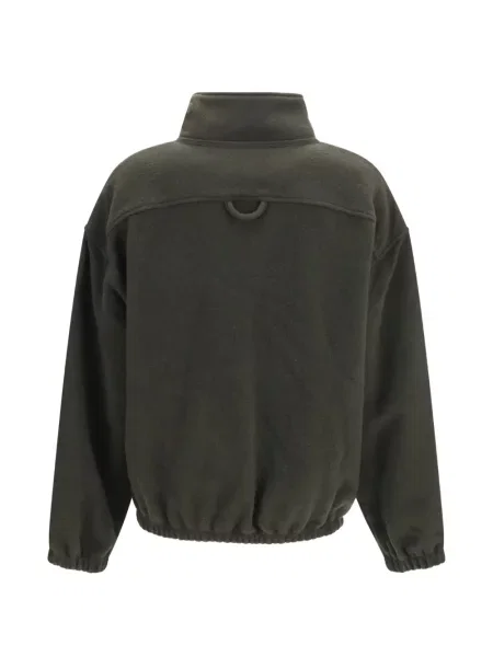 Pulover Rier din fleece verde