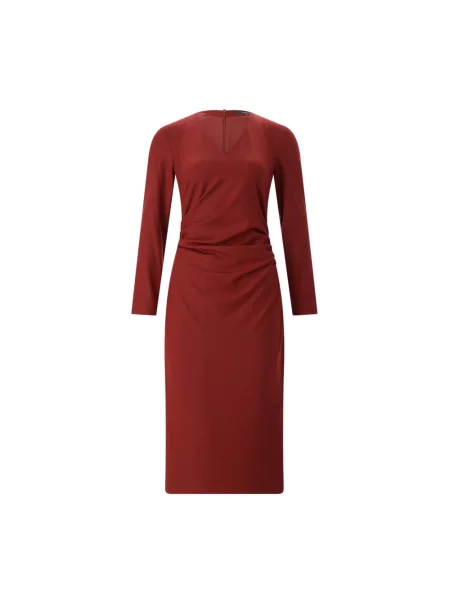 Sukienka midi Windsor czerwona