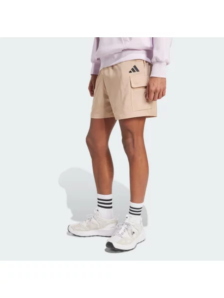 ADIDAS SPORTSWEAR Sportovní kalhoty Essentials cappuccino černá