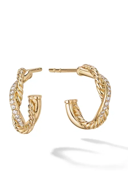 Cercei David Yurman galben