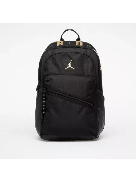 Backpack Jordan Jam Air Patrol Backpack Black/ Gold Universal černý