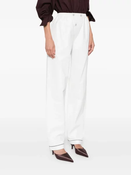 Pantaloni Prada alb