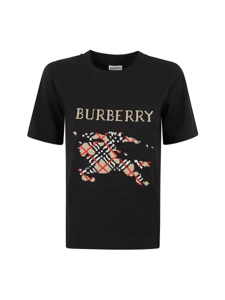 Koszulka polo Burberry czarna