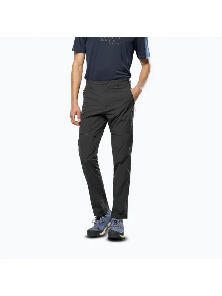 Pantaloni de trekking pentru bărbați Salewa Puez Talveno Dst black out negru