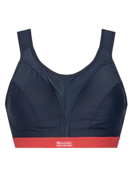 Классический спортивный бюстгальтер Shock Absorber красный