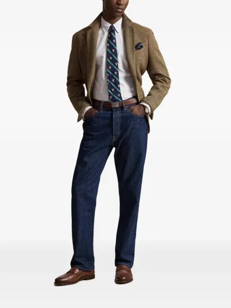 Csíkos twill ing Polo Ralph Lauren fehér