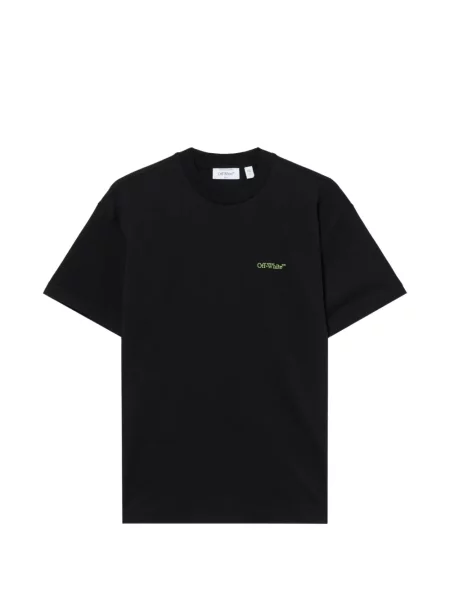 Tricou Off-white cu autograf alb