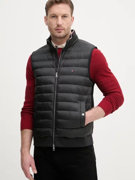 Tommy Hilfiger vestă bărbătească negru
