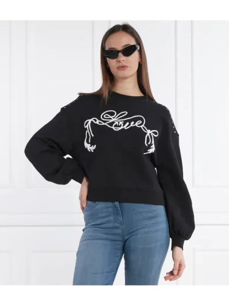 Pinko Hanorac CERESOLE 1 | Relaxed fit negru