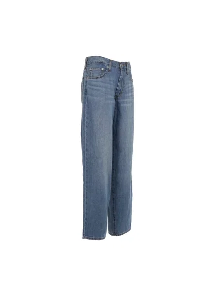 Szerokie jeansy Levi's niebieskie