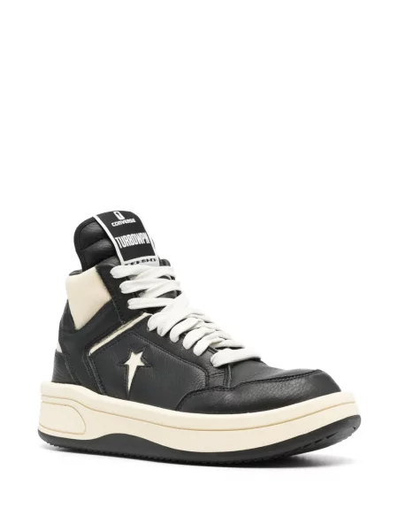 Kožené tenisky Converse černé