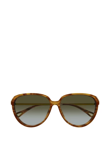Слънчеви очила Chloé Eyewear кафяво