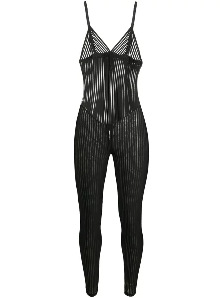 Salopetă Maison Close cu dungi negru