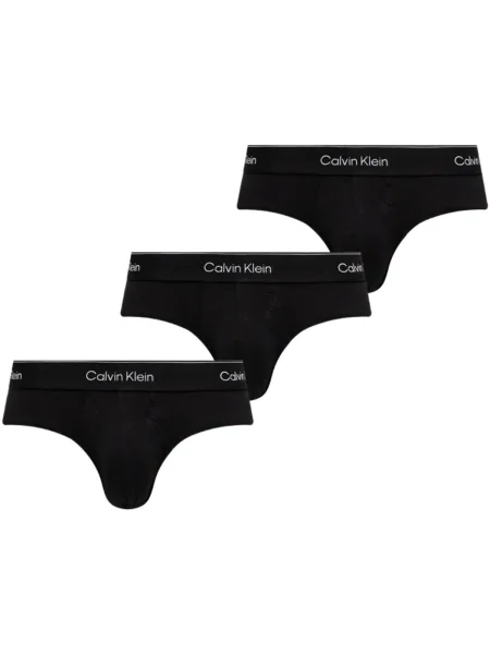 Calvin Klein Underwear Slip / alb negru