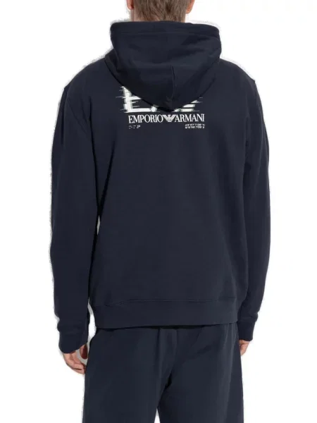 Толстовка Ea7 Emporio Armani синяя
