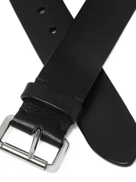 Cu centură curea Douuod din piele cu cataramă negru
