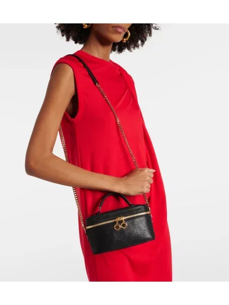 Geanta de piele Stella Mccartney din piele negru
