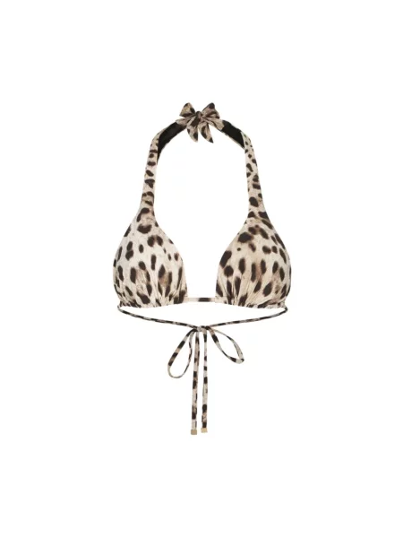Wielobarwność bikini Dolce And Gabbana w panterkę brązowy
