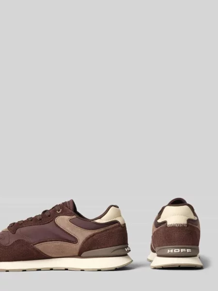 Sneakersy z mieszanka skóry z detal z logo model City' Hoff