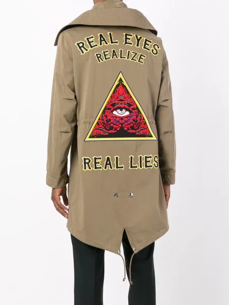 Geacă parka Givenchy verde