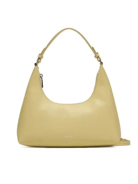 Torbica Calvin Klein Foil Logo Conv Shoulder Bag žuta