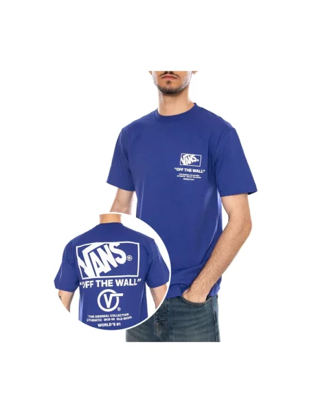 Koszulka Vans Stacked Hi Tee royal cobalt niebieska