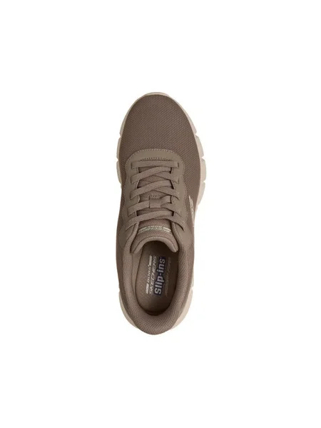 Sneakerși Skechers bej